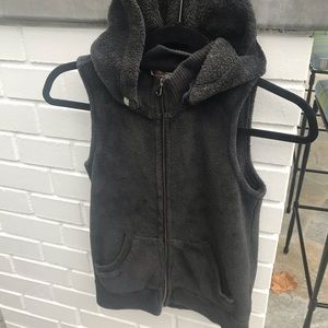 Ragdoll and Rockets Girls XL fleece hoodie vest